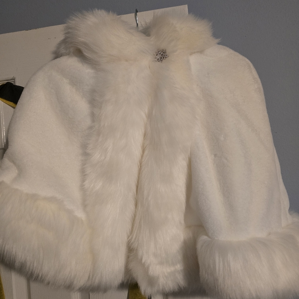 Fur Cape with Hood